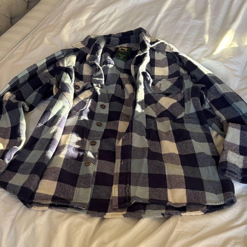 Plaid Flannel Jacket for Men